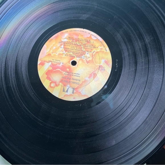 Charlie Rich 'Nobody But You' Vinyl Record - Picture 6 of 8